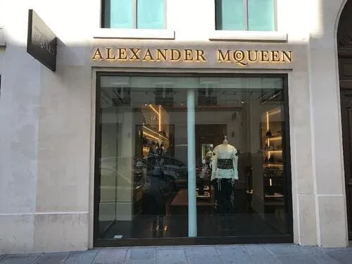 Alexander McQueen storefront