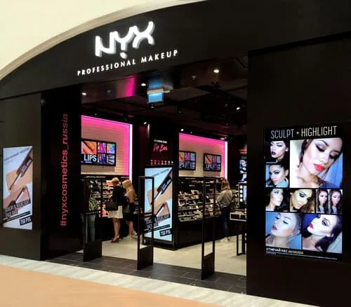 NYX storefront